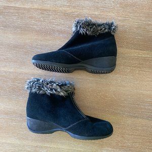Sporto Jessie Waterproof Suede Faux Fur Boots - Size 8.5M